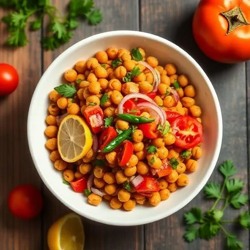 Chatpata Chana Bowl